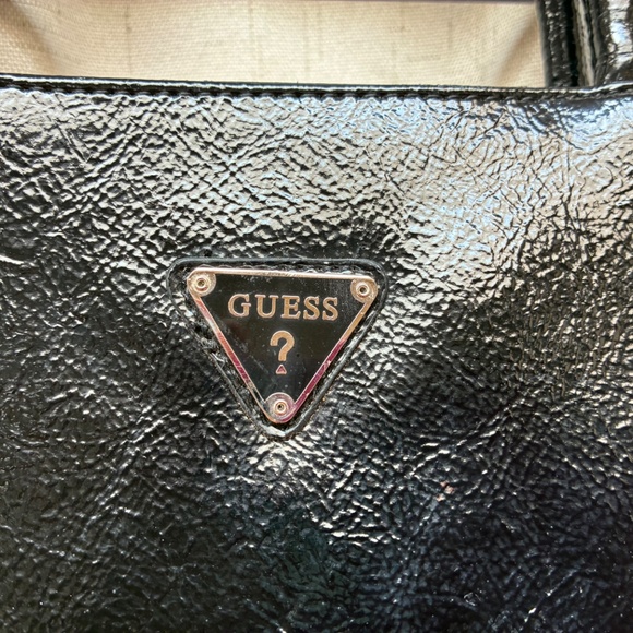 Guess Pebbled Patent Leather Purse - Picture 3 of 8